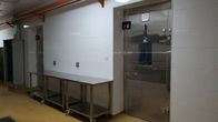 Phòng làm mát tùy chỉnh, kết hợp thép không gỉ 304 hoặc màu trắng Bộ làm mát phòng lạnh cho hải sản, thịt, bếp lạnh