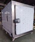 Cửa bản lề tùy chỉnh Máy làm lạnh thổi thép 150mm 42KG / M3 Tủ lạnh sâu mật độ Phòng lạnh