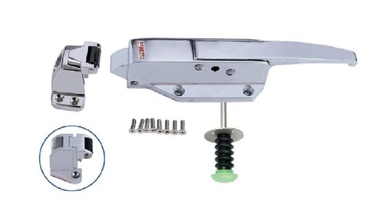Mặt phẳng có thể đảo ngược Bản lề cửa bằng thép không gỉ SS Bộ phận cửa xoay xử lý Bộ phận phòng lạnh