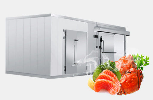 42KG / M3 Phòng lạnh và tủ đông hải sản Phòng bảo quản lạnh trái cây bằng thép 1,0mm 1,5mm