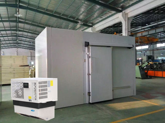 Máy làm lạnh kho lạnh bằng thép 2.0mm Phòng lạnh 20KW cho trái cây và rau quả