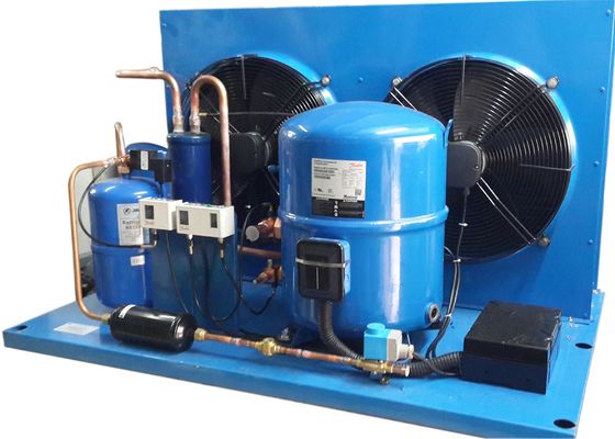 France Maneurop Hermetic Air Cooled Rerigertion Unit, Thiết bị ngưng tụ làm mát bằng không khí tùy chỉnh được sử dụng cho kho lạnh