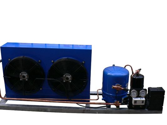 France Maneurop Hermetic Air Cooled Rerigertion Unit, Thiết bị ngưng tụ làm mát bằng không khí tùy chỉnh được sử dụng cho kho lạnh
