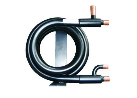 Chất làm lạnh R407c R410a Nguồn nước Bơm nhiệt Coaixal Coils Bộ trao đổi nhiệt Dàn ngưng làm mát bằng nước